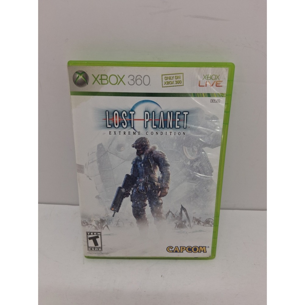 Lost Planet Extreme Condition Xbox 360 Capcom Action Shooter Game CIB
